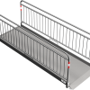 Grabenbrücke aus Aluminium mit Sicherheitsgeländer Breite: 1,00 m Länge: ca. 3,30 m - Art.Nr. 20283-S