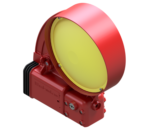BASt Bakenleuchte Powernox Lichtaustritt doppelseitig gelb - Art.Nr. 33NOXG2