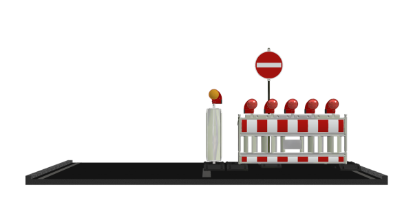 BASt Bakenleuchte Powernox Lichtaustritt einseitig rot - Art.Nr. 33NOXR1 – Bild 9