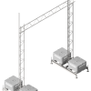 Aufstellvorrichtung Brücke Stahl-Gitterträger 5200 mm - Art.Nr. 35350-SETB5 – Bild 2