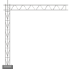 Aufstellvorrichtung mit Kranarm Stahl-Gitterträger 3200 mm - Art.Nr. 35350-SETF3 – Bild 3