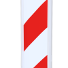 Kunststoffbake Typ 60 Folie Typ RA1/A, schraffiert einseitig linksweisend rot / weiß - Art.Nr. 36055L – Bild 2