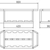 Transportbox für 5 Klappbaken - Art.Nr. 36080-1 – Bild 2