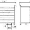 Lager- und Transportpalette für 28 Klappbaken - Art.Nr. 36080-5 – Bild 2