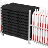 SET mit 30 Baken und Zubehör auf Stapelpalette und Bakenkorb - Art.Nr. 36NOX2-SET1