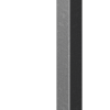 Einfacher Eck-Holzbauzaunständer mit passendem Eckoberteil Eckoberteilverzinkt, 1000 mm - Art.Nr. 3B160-E2 – Bild 2