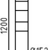 Stahlrohrpoller Ø 152 x 3,2 mm ortsfest, zum Einbetonieren gelb / schwarz - Art.Nr. 40150BG – Bild 4