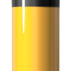 Stahlrohrpoller Ø 152 x 3,2 mm herausnehmbar, ohne Verschluss gelb / schwarz Gesamtlänge: 2000 mm feuerverzinkt und gelb beschichtetmit drei schwarzen Streifen - Art.Nr. 40152HBG – Bild 2