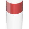 Absperrpoller Stahlrohr Ø 152 x 3,2 mm ortsfest für Dübelbefestigung - Art.Nr. 40153BA