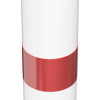 Absperrpoller Stahlrohr Ø 152 x 3,2 mm ortsfest für Dübelbefestigung - Art.Nr. 40153BL