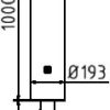 Absperrpoller Stahlrohr Ø 193 x 3,6 mm herausnehmbar mit Dreikantverschluss - Art.Nr. 40191F – Bild 4