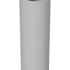 Absperrpoller Stahlrohr Ø 193 x 3,6 mm ortsfest für Dübelbefestigung feuerverzinkt Gesamtlänge: 1000 mm mit Stahlkappe mit Betonanker - Art.Nr. 40193A
