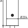 Edelstahlpoller Ø 204 mm - Art.Nr. 40204F – Bild 4