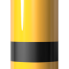 Stahlrohrpoller Ø 273 x 5 mm zum Aufdübeln gelb / schwarz - Art.Nr. 40273BG – Bild 2