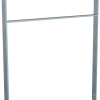 Anlehnbügel aus Flachstahl 50 x 12 mm in gebogener Ausführung - Art.Nr. 4051_100