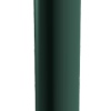 Rabattengeländer mit Querholm aus Flachstahl Standpfosten Mittelpfosten - Art.Nr. 40674B – Bild 3