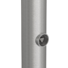 Edelstahlpfosten Ø 76 mm ohne Ziernut - Art.Nr. 4072FUH