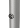 Edelstahlpfosten Ø 76 mm ohne Ziernut - Art.Nr. 4072FUH – Bild 3