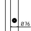 Absperr-Stilpfosten Serie 4074B Ø 76 mm - Art.Nr. 4074FB – Bild 4