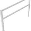 Wegesperren mit Dreikantverschluss schwenkbar mit Ober- und Knieholm feuerverzinkt Gesamtbreite: 2000 mm - Art.Nr. 412_20