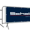Absperrgitter mit Werbebanner - Art.Nr. 419_00-CL