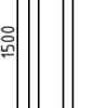 Verkehrsschutzgittersysteme Standpfostenzum Einbetonieren mit KugelkopfLänge: 1500 mm feuerverzinkt - Art.Nr. 419_602 – Bild 4