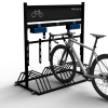 Mobiler Fahrradständer mit Werbeschild - Art.Nr. 420_80BE