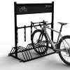 Mobiler Fahrradständer mit Werbeschild - Art.Nr. 420_80B – Bild 2
