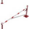 Drehschranke mit Auflagepfosten und Seilzugverstärkung - Art.Nr. 4213_30ZBP