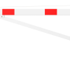 Drehschranke mit Auflagepfosten und Seilzugverstärkung - Art.Nr. 4213_30ZBP – Bild 2