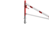 Drehschranke mit Auflagepfosten und Seilzugverstärkung - Art.Nr. 4213_30ZB – Bild 3