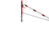 Drehschranke mit Auflagepfosten und Seilzugverstärkung - Art.Nr. 4213_35ZB – Bild 3
