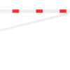 Drehschranke mit Auflagepfosten und Seilzugverstärkung - Art.Nr. 4213_40FB – Bild 2