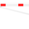 Drehschranke mit Auflagepfosten und Seilzugverstärkung - Art.Nr. 4213_40VBP – Bild 2
