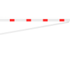 Drehschranke mit Auflagepfosten und Seilzugverstärkung - Art.Nr. 4213_50VB – Bild 2