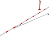Drehschranke mit Auflagepfosten und Seilzugverstärkung - Art.Nr. 4213_60VBP