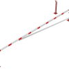Drehschranke mit Auflagepfosten und Seilzugverstärkung - Art.Nr. 4213_60ZBP