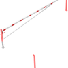 Drehschranke mit Auflagepfosten und Seilzugverstärkung - Art.Nr. 4213_60ZB