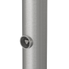 Edelstahlpfosten Ø 76 mm mit Ziernut - Art.Nr. 4272FUH – Bild 3