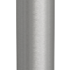 Edelstahlpfosten Ø 76 mm mit Ziernut - Art.Nr. 4272F