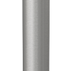 Edelstahlpfosten Ø 76 mm mit Ziernut - Art.Nr. 4272UZH – Bild 3