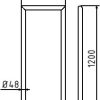 Anlehnbügel aus Stahlrohr Ø 48 x 2,5 mm - Art.Nr. 447_09 – Bild 4