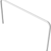 Rohrbügel aus Stahlrohr Ø 48 x 2,5 mm ohne Querholm zum Einbetonieren - Art.Nr. 448_08 – Bild 3