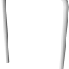 Rohrbügel aus Stahlrohr Ø 48 x 2,5 mm ohne Querholm zum Einbetonieren - Art.Nr. 448_10 – Bild 3