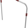 Rohrbügel aus Stahlrohr Ø 48 x 2,5 mm ohne Querholm zum Einbetonieren - Art.Nr. 448_13B – Bild 3