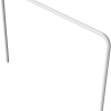 Rohrbügel aus Stahlrohr Ø 48 x 2,5 mm ohne Querholm zum Einbetonieren - Art.Nr. 448_20 – Bild 3