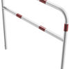 Rohrbügel aus Stahlrohr Ø 48 x 2,5 mm mit Querholm zum Einbetonieren - Art.Nr. 448_23B – Bild 3