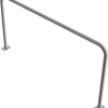 Rohrbügel aus Stahlrohr Ø 48 x 2,5 mm ohne Querholm für Dübelbefestigung - Art.Nr. 448_54 – Bild 3