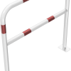 Rohrbügel aus Stahlrohr Ø 48 x 2,5 mm mit Querholm für Dübelbefestigung - Art.Nr. 448_62B