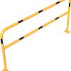 Rohrbügel aus Stahlrohr Ø 48 x 2,5 mm mit Querholm für Dübelbefestigung - Art.Nr. 448_64BG